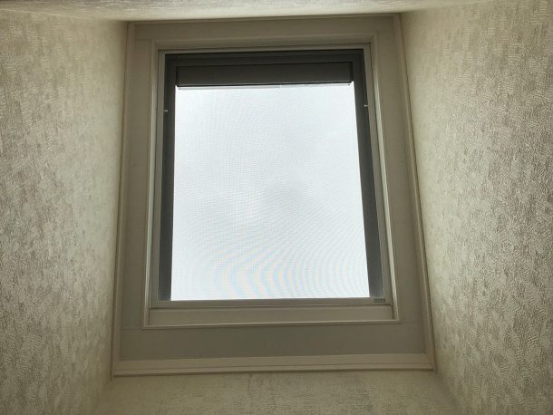 天窓交換工事事例　交換完了　室内
