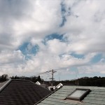 横浜市都筑区に屋根の雨どいの交換工事で行ってきました！