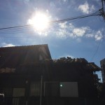 世田谷区砧で日本瓦の棟取り直しの工事。熨斗積みから７寸丸１本伏せに変更し、地震で崩れにくい瓦の棟にしました！