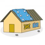 台風後は要注意。飛んだ屋根を襲うブルーシート商法。ゴゴスマ・とくダネ・羽鳥慎一モーニングショーでも注意呼びかけ。