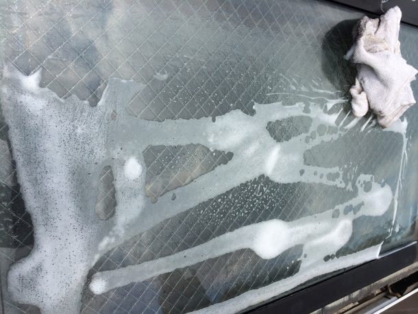 【東京都目黒区】天窓のガラスパッキン劣化による雨漏りの修理工事の事例６