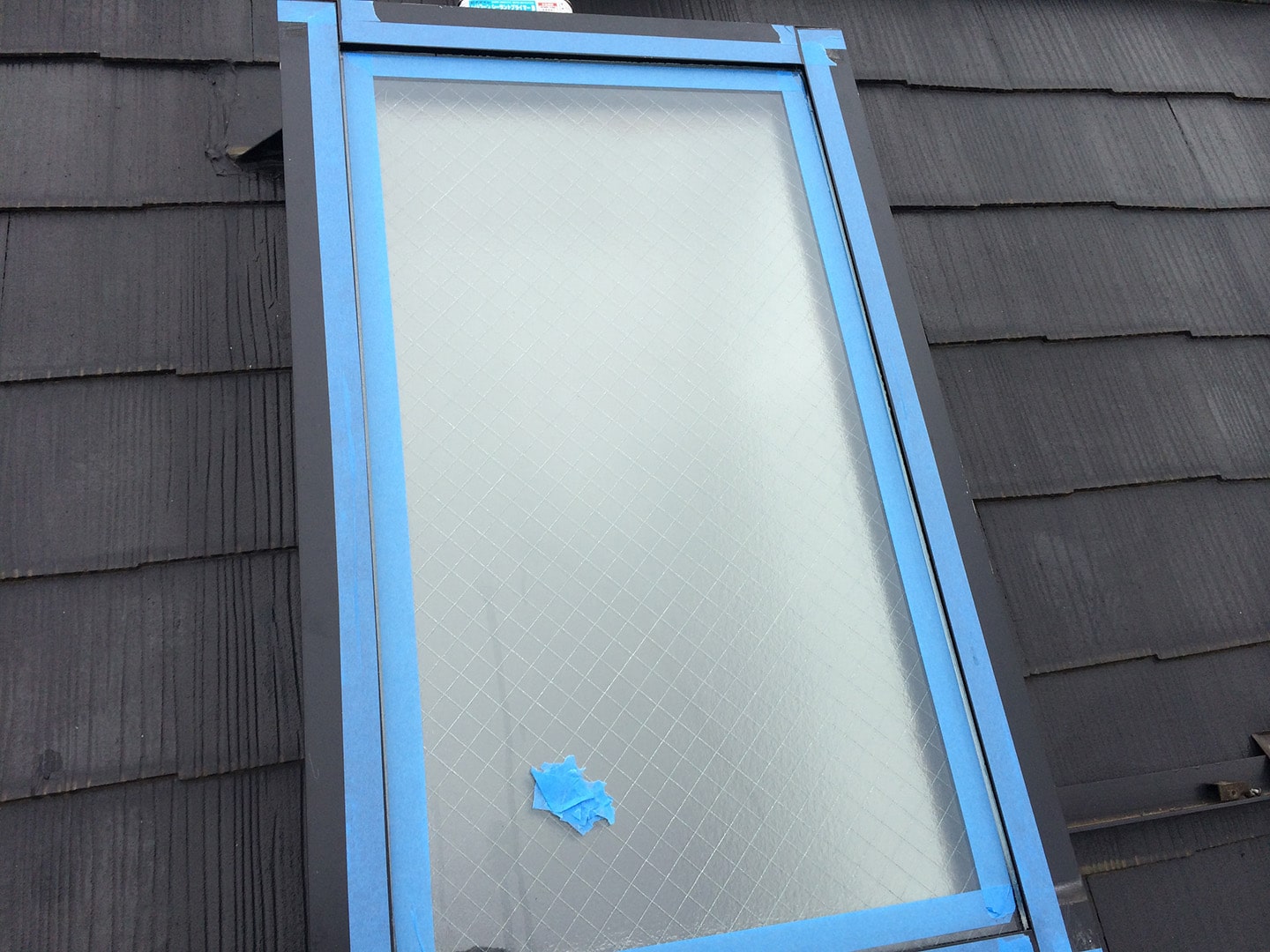 【東京都杉並区】天窓のガラスパッキン劣化による雨漏りの修理工事の事例７