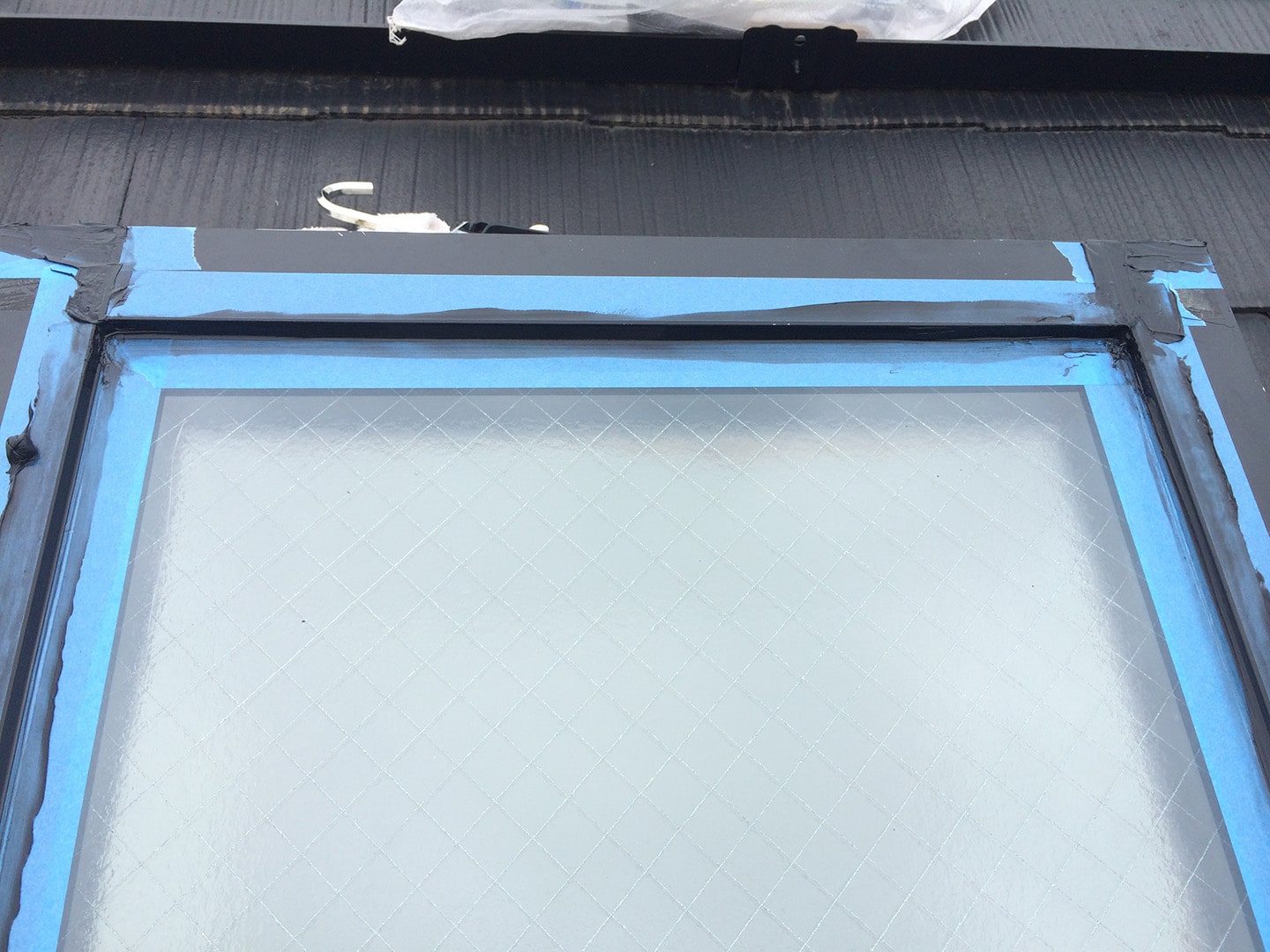 【東京都杉並区】天窓のガラスパッキン劣化による雨漏りの修理工事の事例９