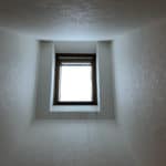 【千葉県市川市】ベルックス天窓の外枠変形による雨漏りの修理工事の事例