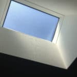 【東京都足立区】「 立山アルミ 」天窓のガラスパッキン劣化による雨漏りの修理工事の事例