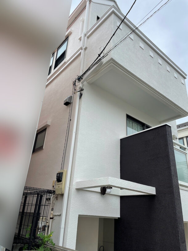 【東京都渋谷区】スレートの新しいカバー工法「 KYOZIN 」、スレート災害予防パック用心オプションの事例