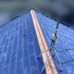 【千葉県松戸市】築２２年、アスベスト使用のスレート屋根の、災害予防パック標準オプションの事例