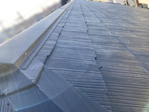 アスベスト使用のスレート屋根の、災害予防パック