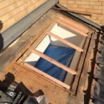 【東京都足立区】雨漏りする屋根の天窓を撤去した工事の事例