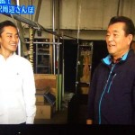 テレビ朝日「若大将のゆうゆう散歩」　加山雄三さんが来社されました