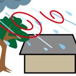 屋根雨樋の梅雨台風対策。修理を安く済ませるために自分で点検してみる。