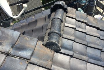 【東京都品川区】瓦屋根の雨漏り、部分修理工事の事例５